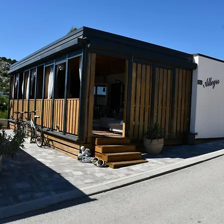 Mobile With Terrace And Sea View Allegro Дом отдыха Драге